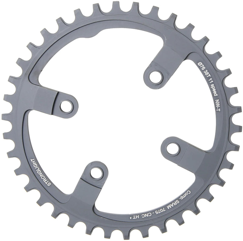Stronglight Chain Ring Stronl. HT3 38T Inner Alu Black
