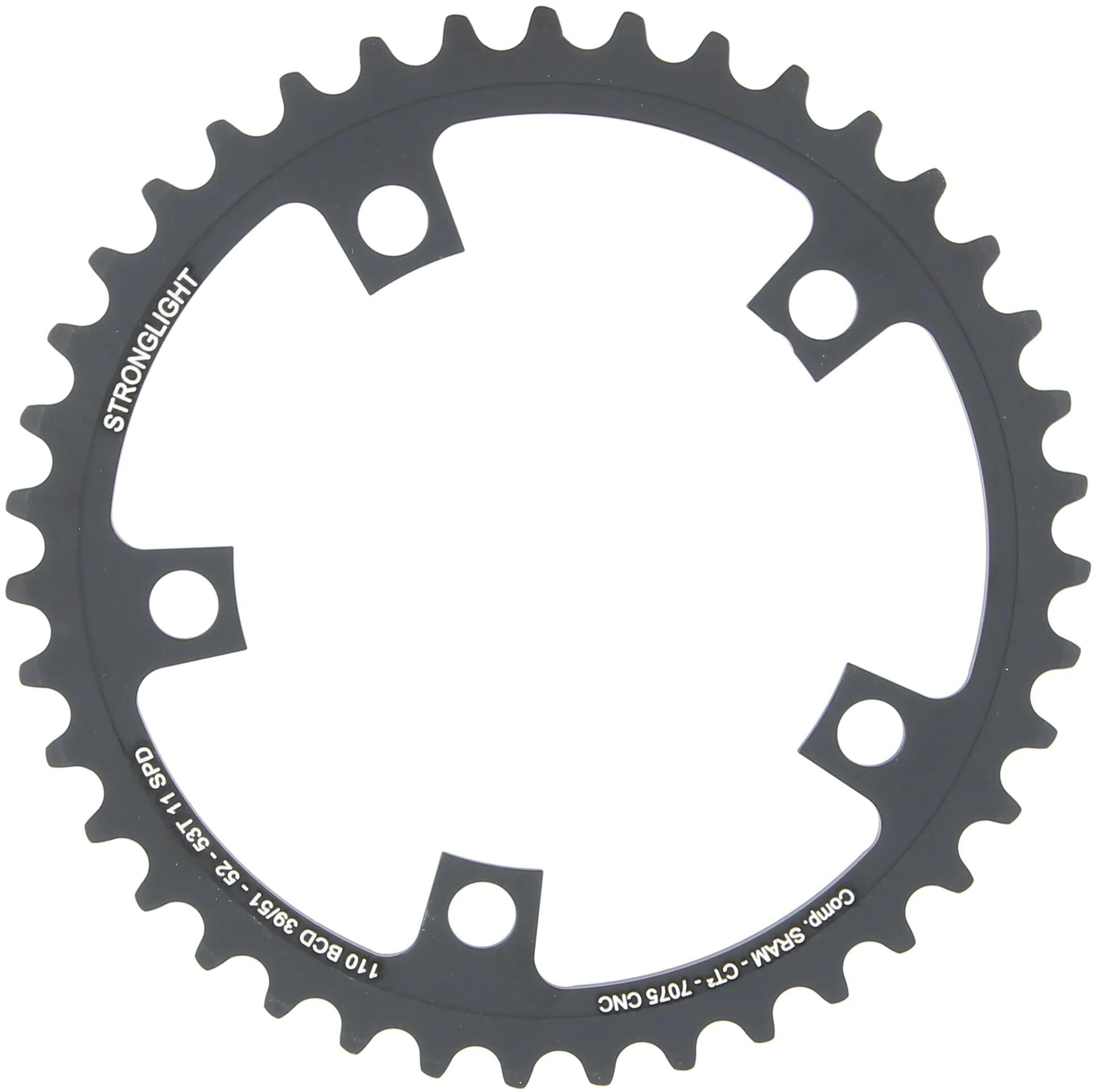 Stronglight Chain Ring Stronl. CT2 F.Rred 22 Force 22, 39t.