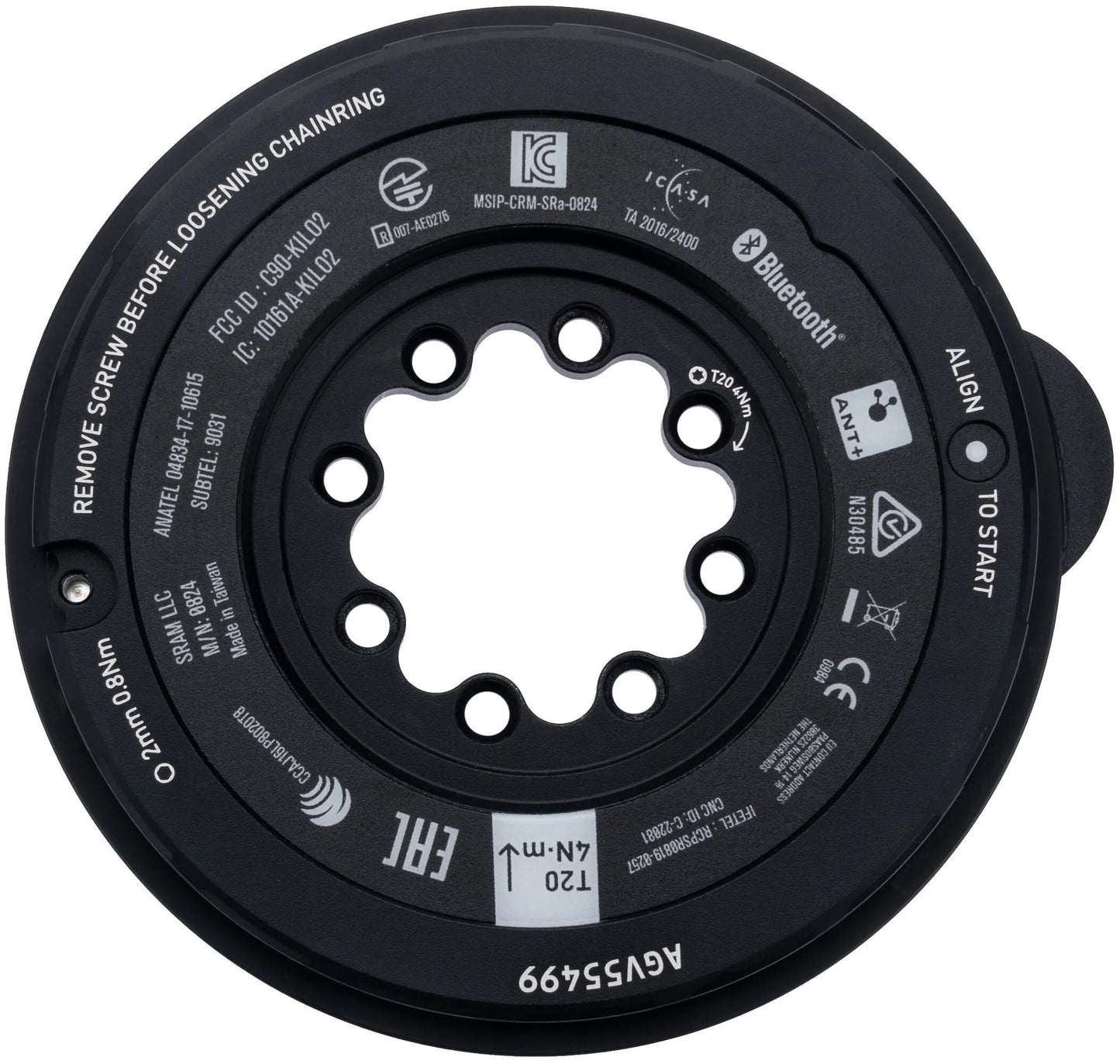 Sram spinnen pm eagle axs tr. 8 Schrauben