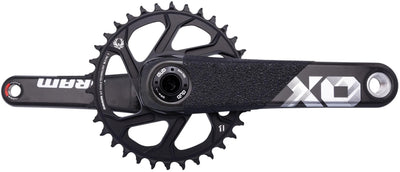 Sram cranket x01 dh dub 165mm schwarz