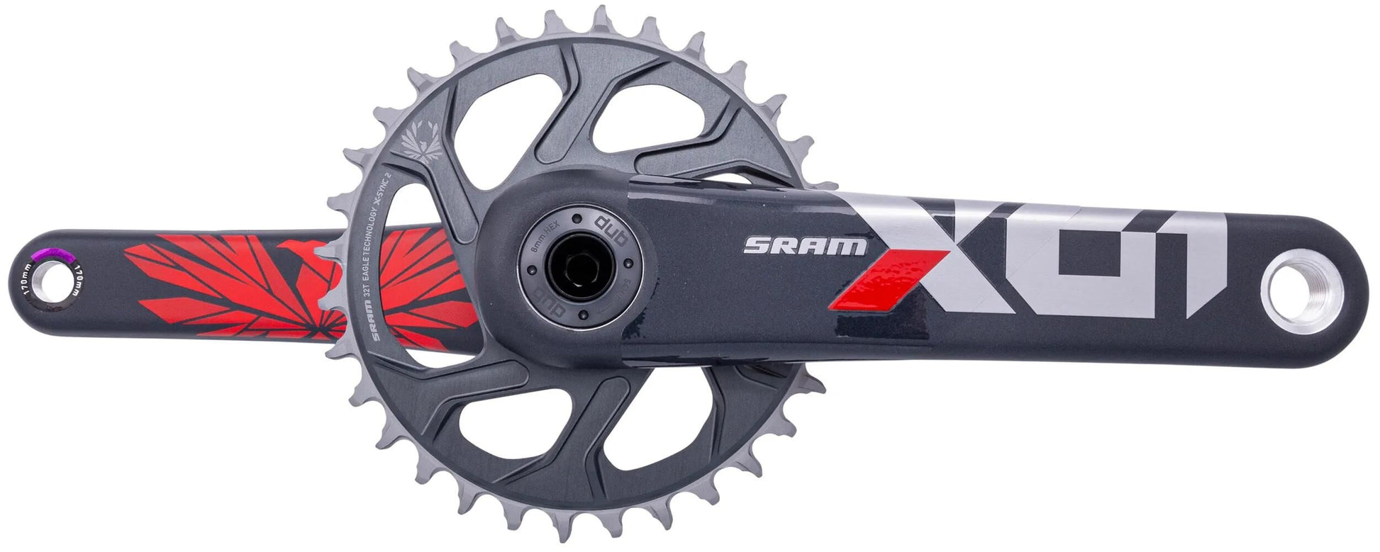 SRAM Cranket X01 Eagle 32T Super Boost+ 170 mm