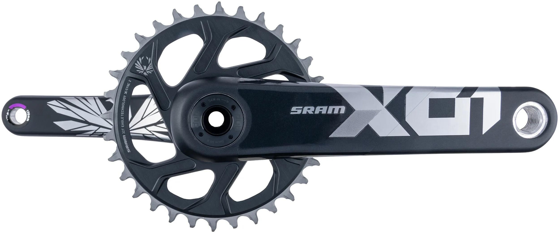 SRAM Cranket X01 Eagle 32T Super Boost+ 170 mm