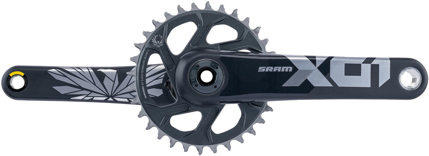 SRAM Cranket X01 Eagle 32T 175 -mm -Mondpolar