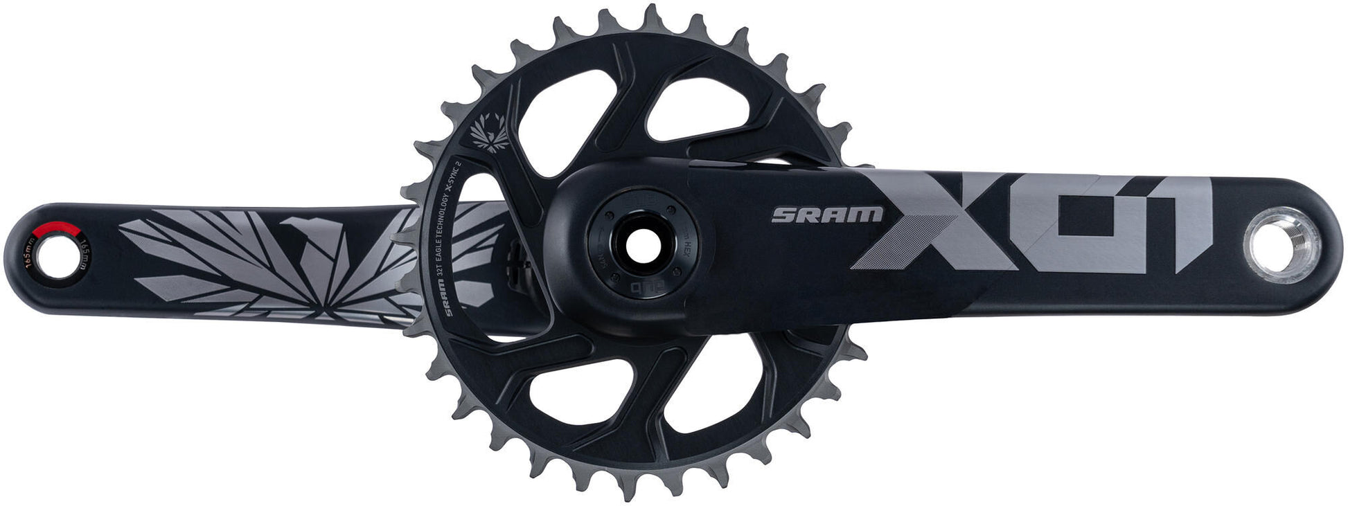 Sram Cranket X01 Eagle 32T Boost 165mm Mondpo.