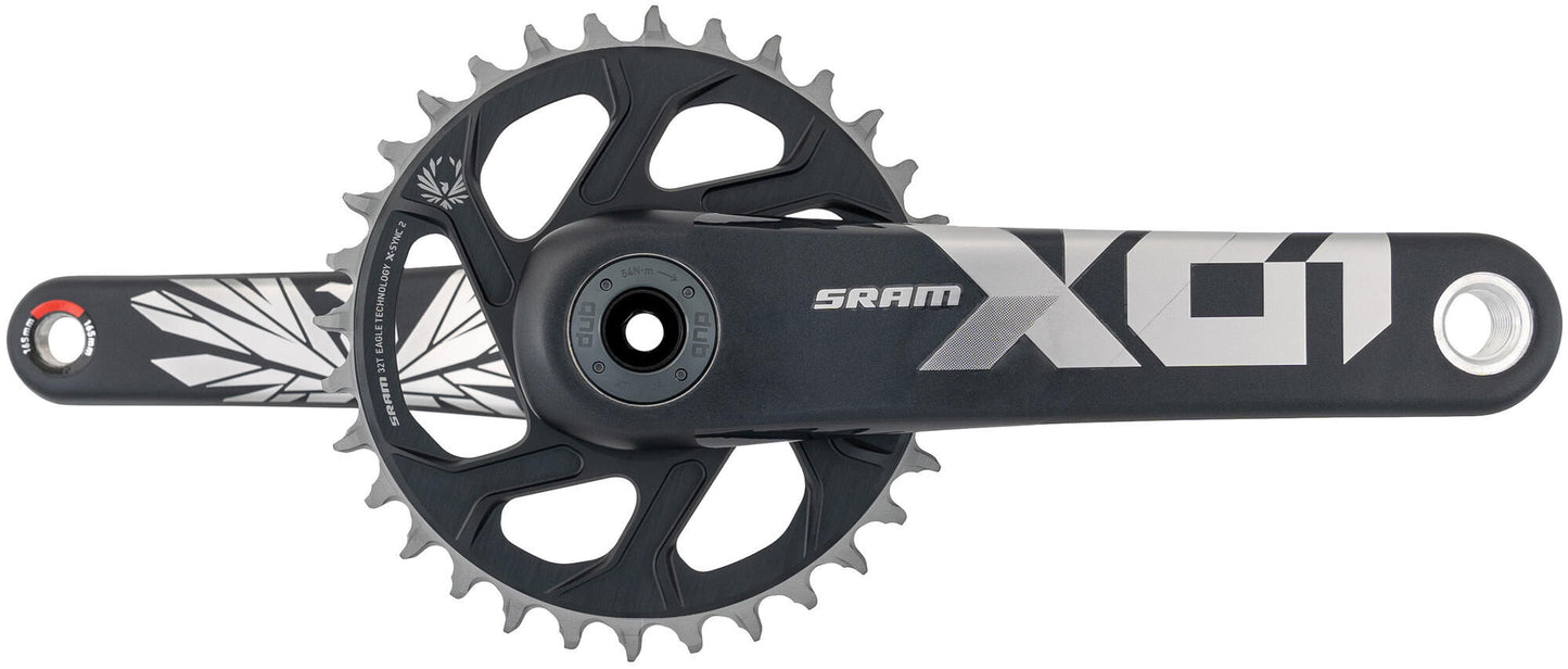 SRAM Cranket X01 Eagle 32T Super Boost+ 165 mm