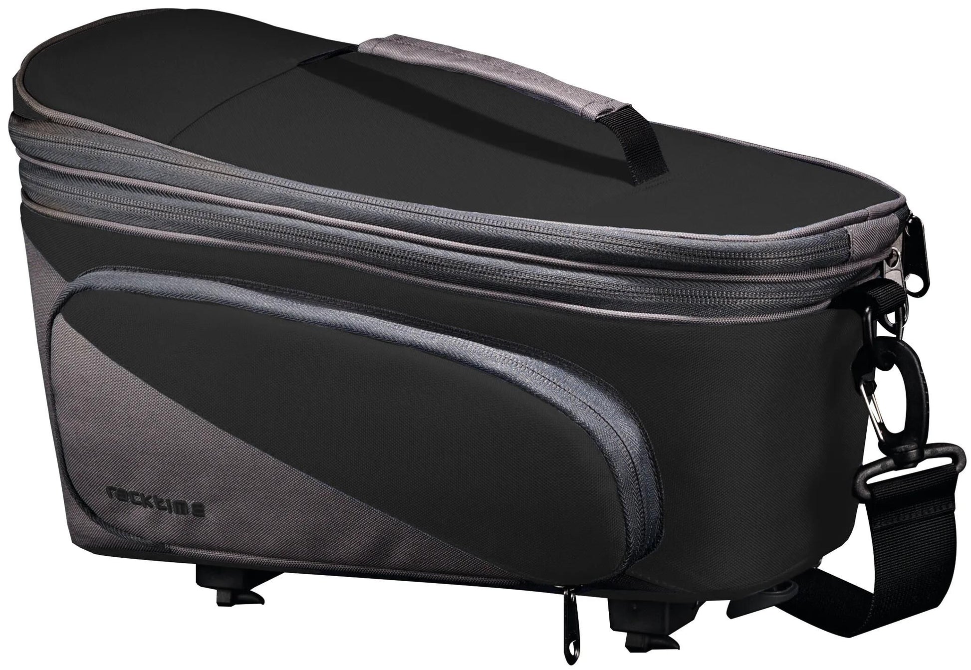 Racktime Trunk Bag Talis plus Carbon BL. roden