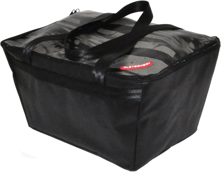 Pletscher Korbtasche Premium Korbtasche Plet. Premium Urban Style, Schwarzgrau