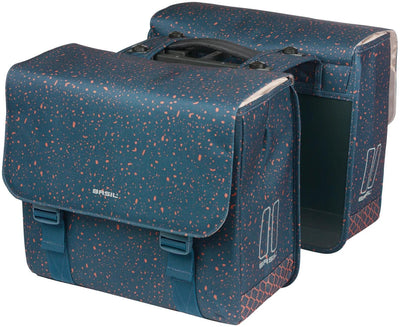 Basilikum Doppelbeutel Flair Mik 35L Marine Blau