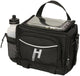 Hamerland -Lenkerbeutel Flasche, Schwarz, W.E -Adapter