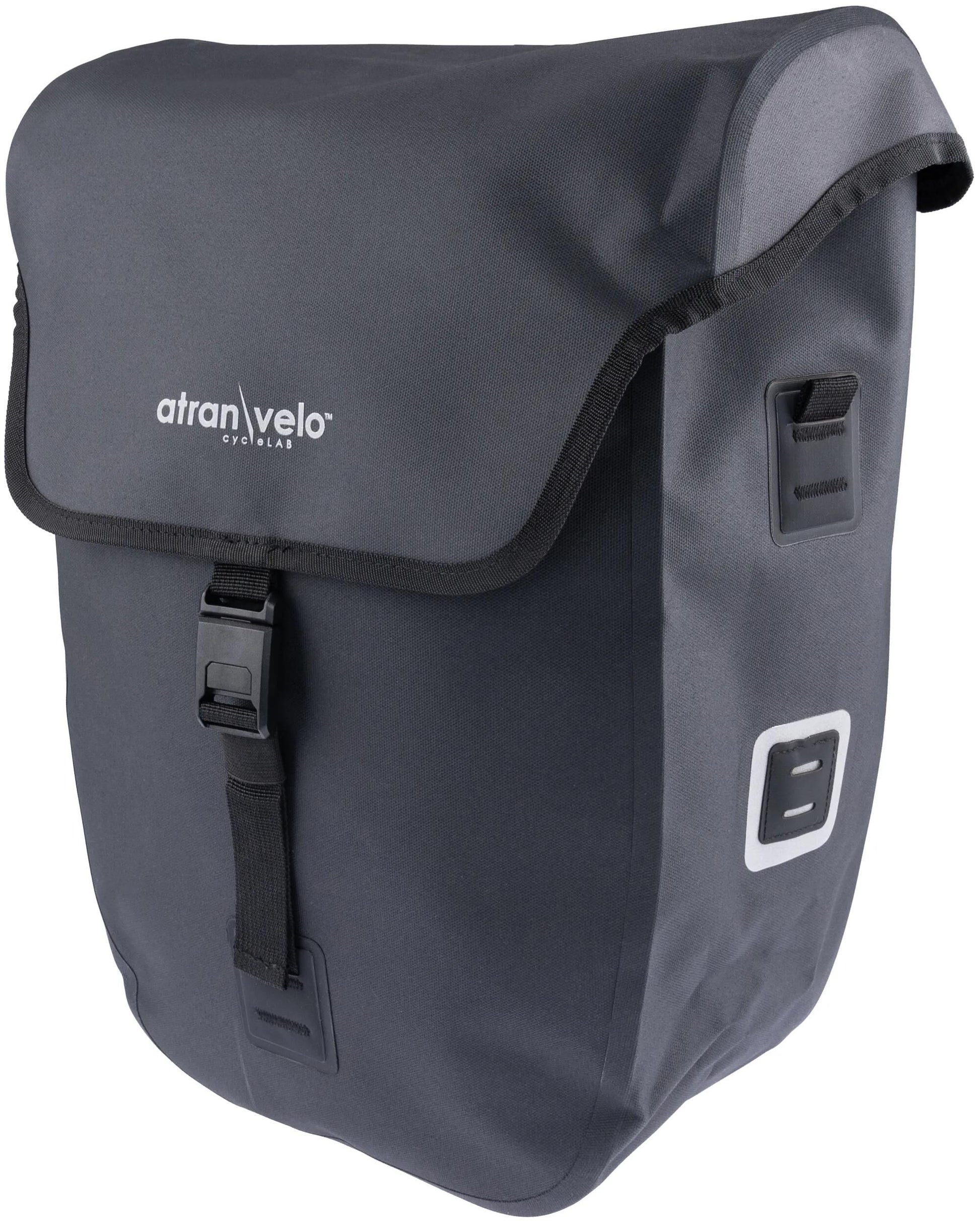 Atranvelo Koffer Commuter Side Einzeltasche at.velo Commuter Side Schwarz