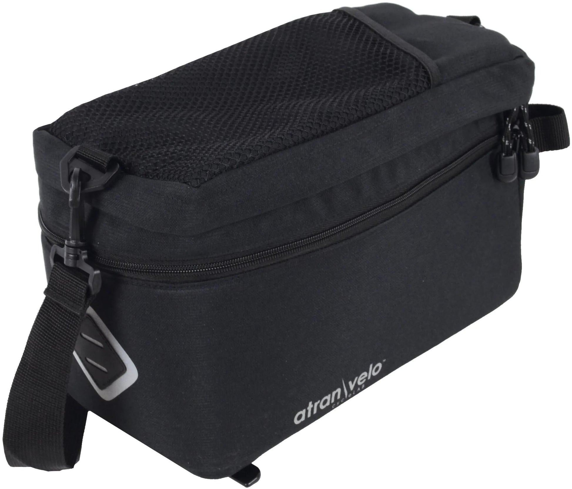 Atranvelo Gepäckträgertasche Zap Easy Avs Kofferraumtasche at.Velo Zap Easy Avs Schwarz