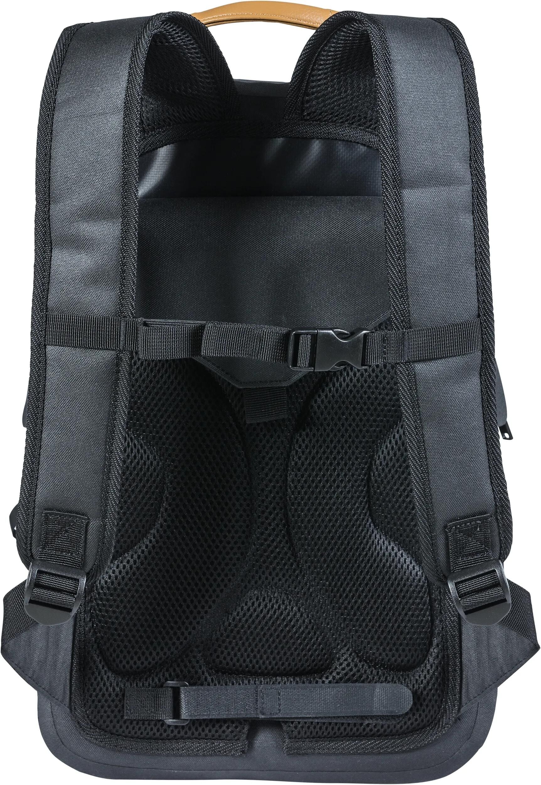Basil Urban Dry Backpack - wasserdichter Fahrradrucksack - grau
