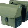 Basilikum Doppelfahrradbeutel GO Mik 32 Liter 14 x 27 x 31 cm dunkelgrün