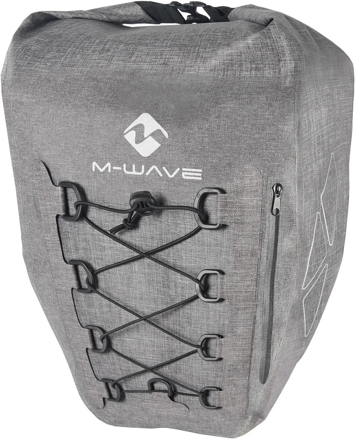 M-Wave Single Bag Vorort tragen Grau