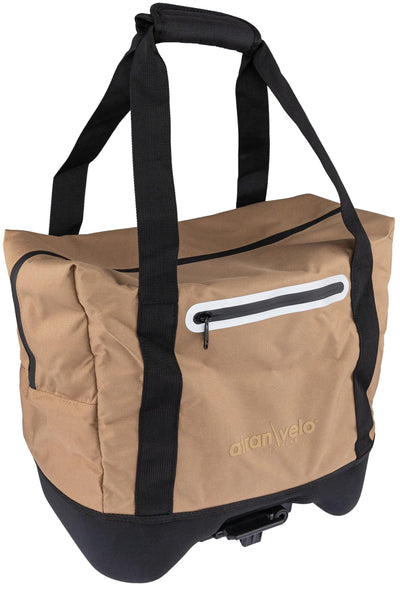Atranvelo Gepäckträgertasche Beat Top Bag Kofferraumtasche Beat Top Bag Kastanienbraun