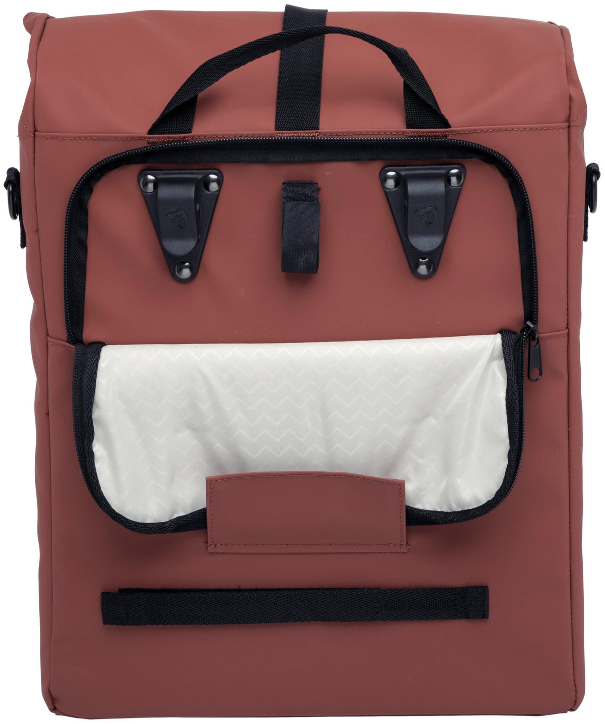 Odense Single - geräumiger Single -Fahrradbeutel - Unisex - Wasser - Repellent Polyester - Rest - 17,5 l