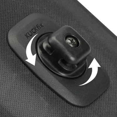 Klickfix Telefontasche hell m schwarz