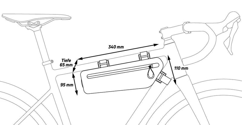 Zéfal Frame Bag Z Abenteuer C2 2.2l