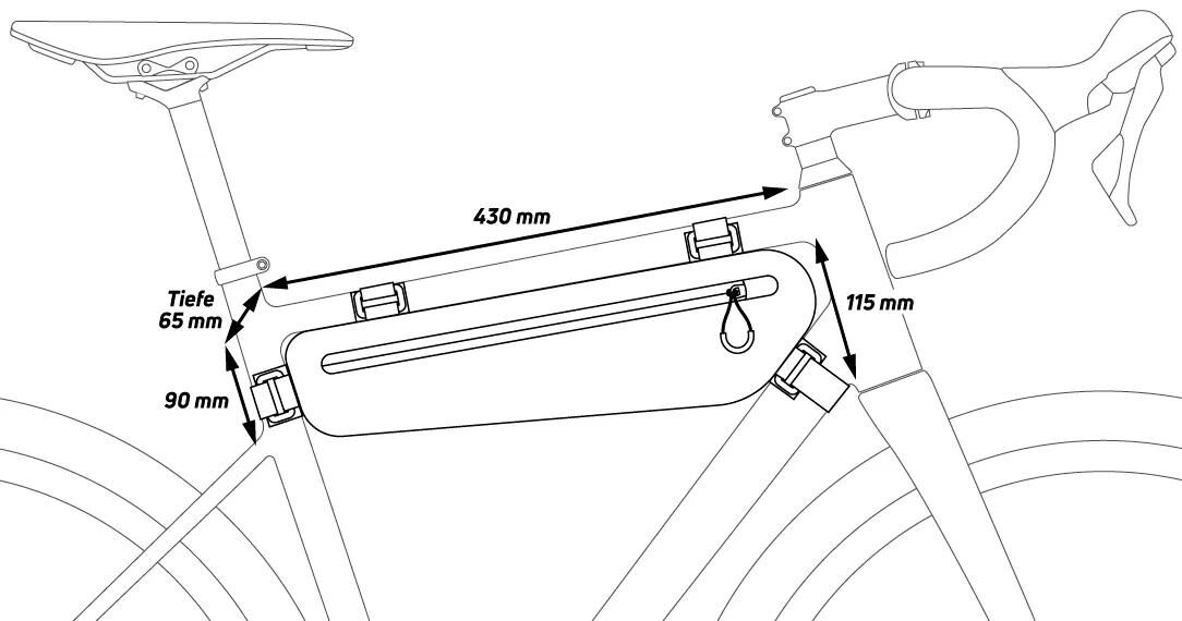 Zéfal Frame Bag Z Abenteuer C3 3.3L