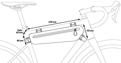 Zéfal Frame Bag Z Abenteuer C3 3.3L