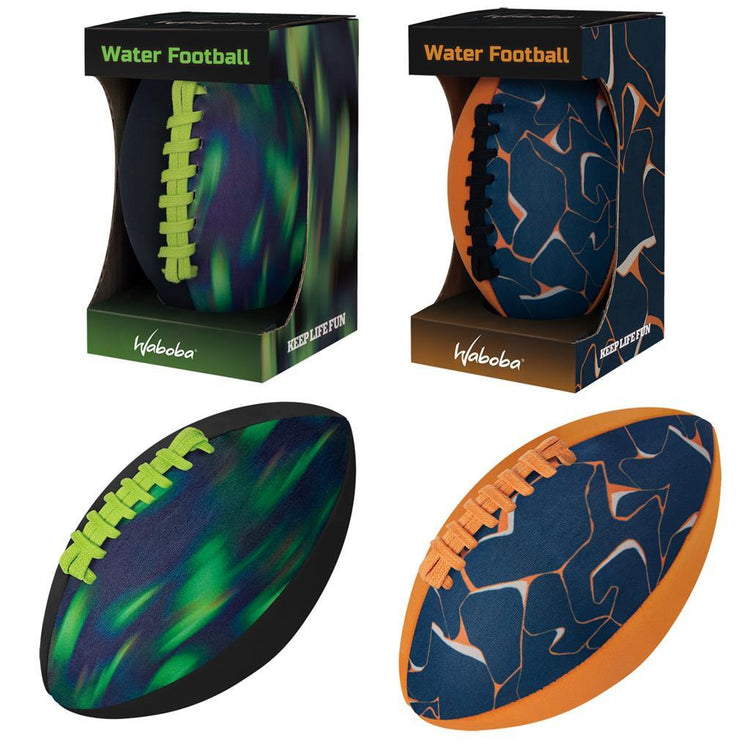 Waboba Waboba Neopren American Football, Waterfootball, Orange Blue