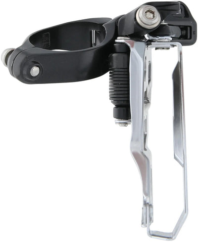 Shimano Voorkarbeilleur 3 x 10-Gang Deore FC-M6000 Side Swing Middelhoight Klem 40-42T Schwarz