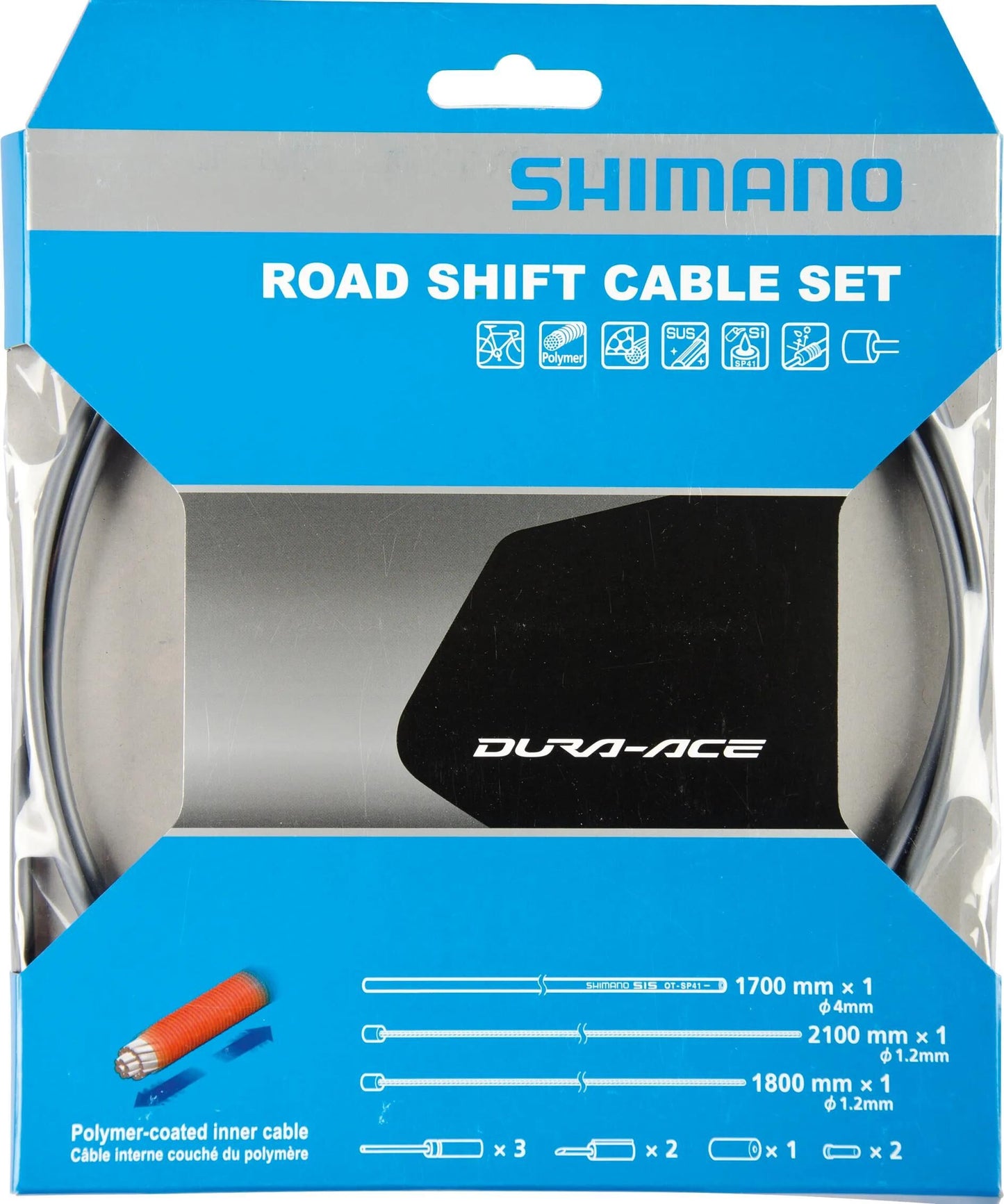 Shimano shim.derail.cab.set da bc9000 polymer gr.