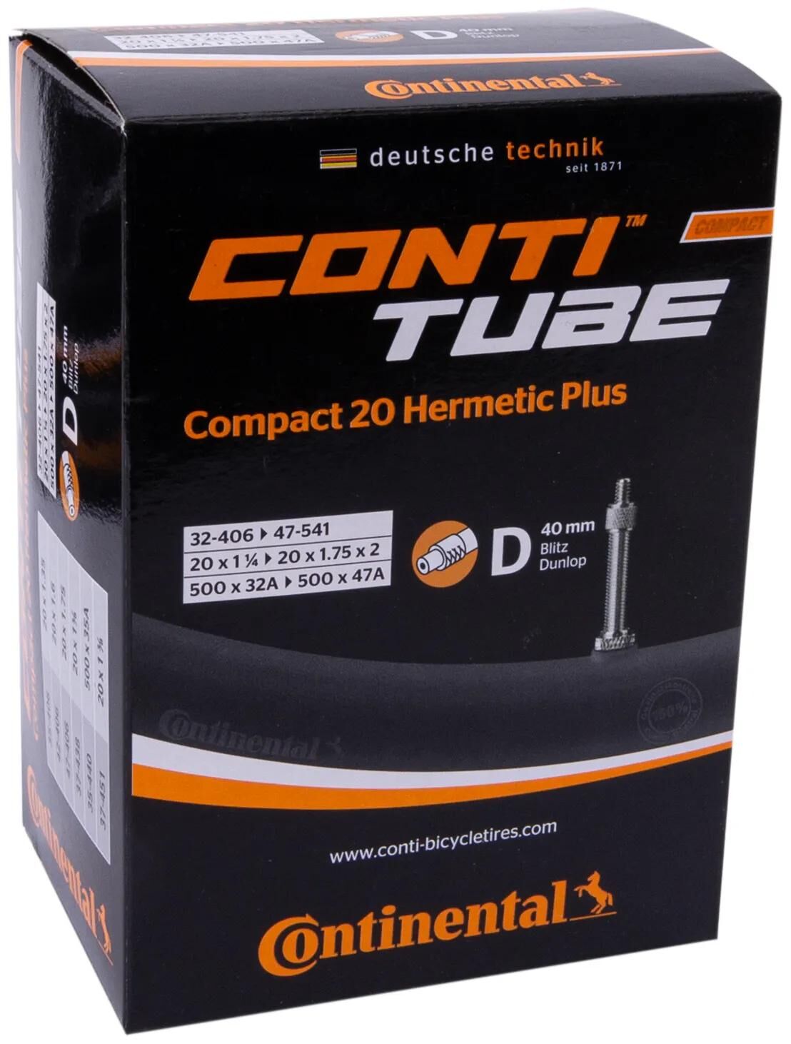 Continental Rohr Conti Compact 20 Herm.plus DV 40 mm