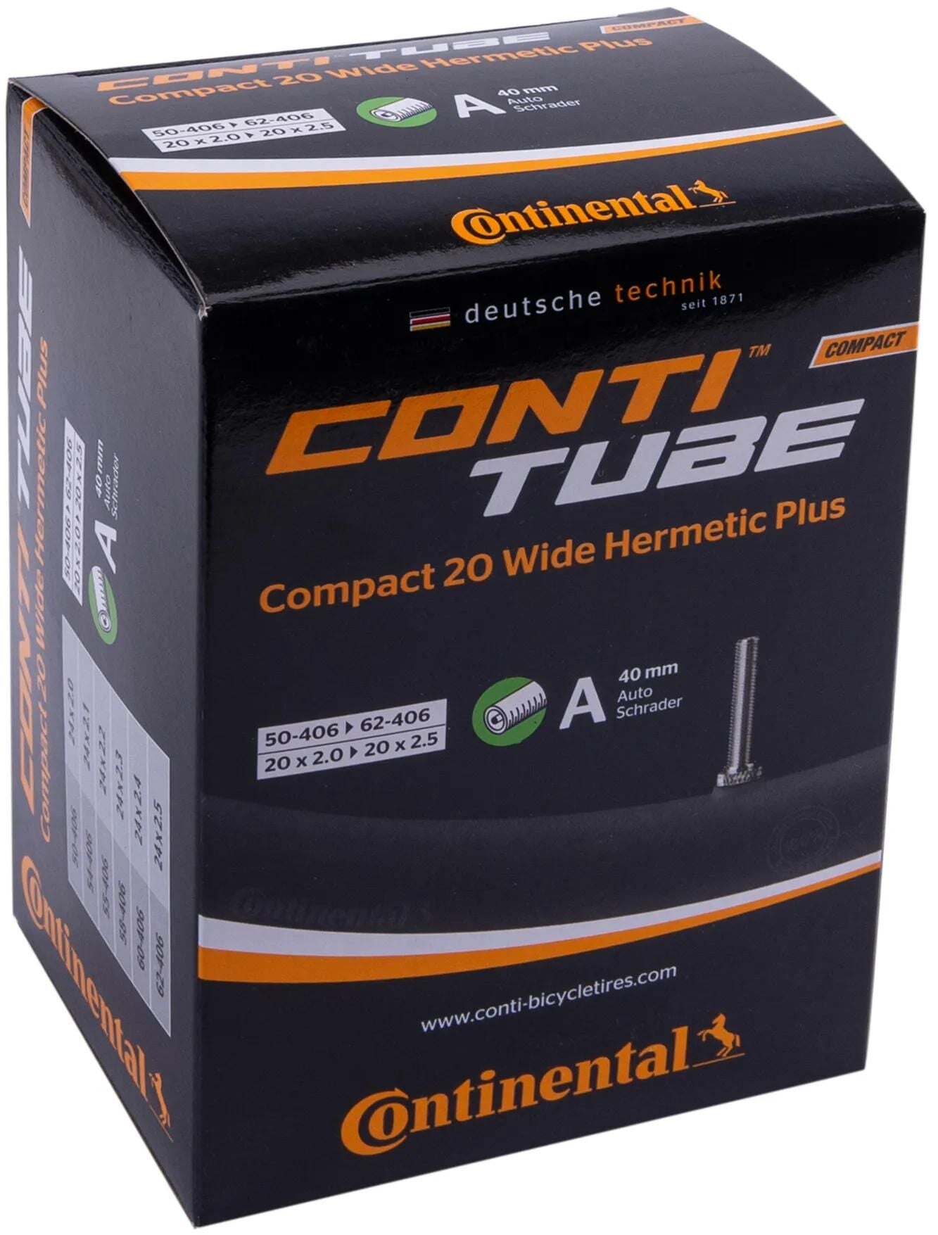 Continental Rohr Conti kompakt 20 breit. Plus av 40 mm