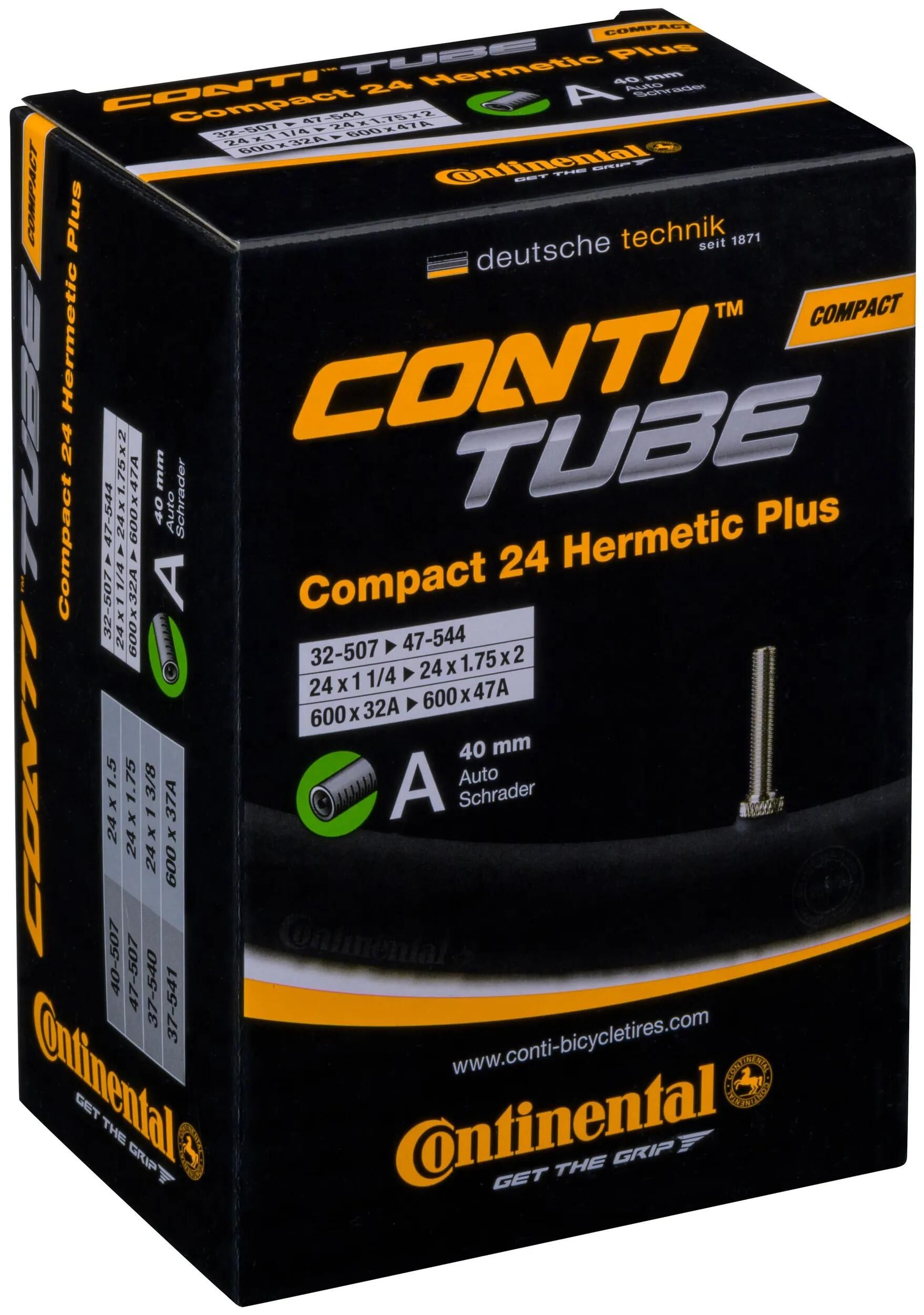 Continental Rohr Conti Compact 24 Wide Herm.plus av 40 mm