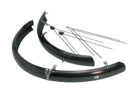 Flügelsatz 26 Zoll 58 pvc schwarz eurofender