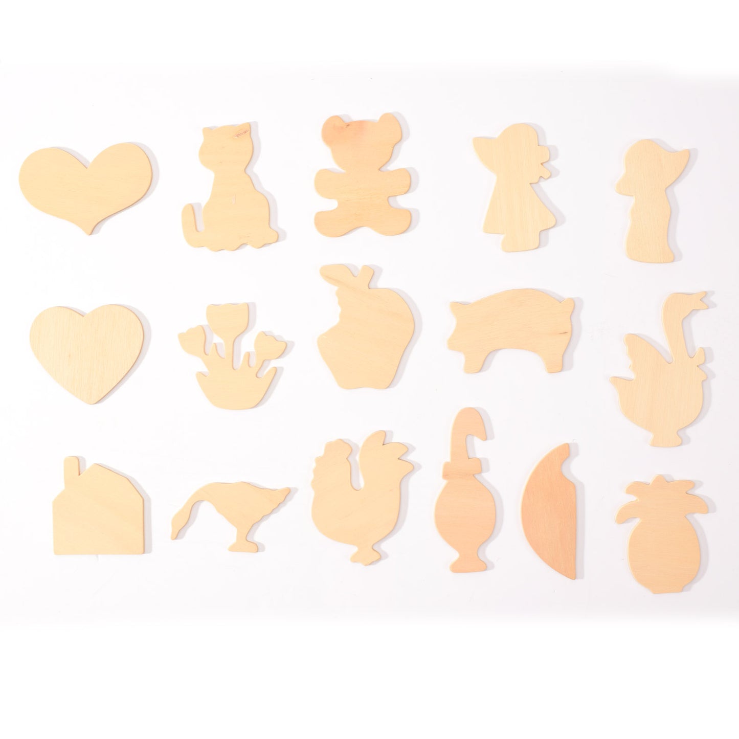 Vaessen creative • Holzfiguren sortiert 65g
