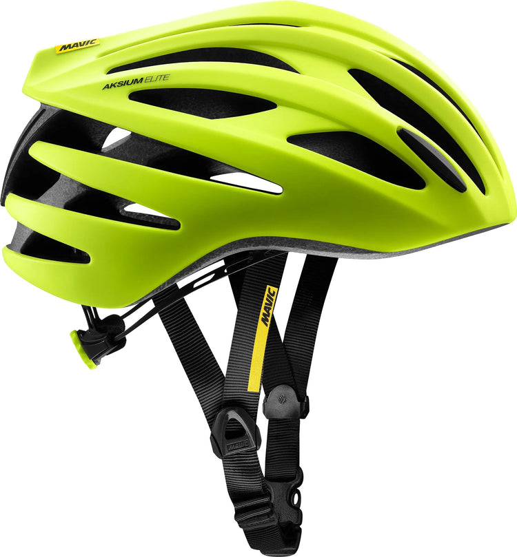 Mavic Helm Aksium Elite S Saf.yel. Schwarzes Metall