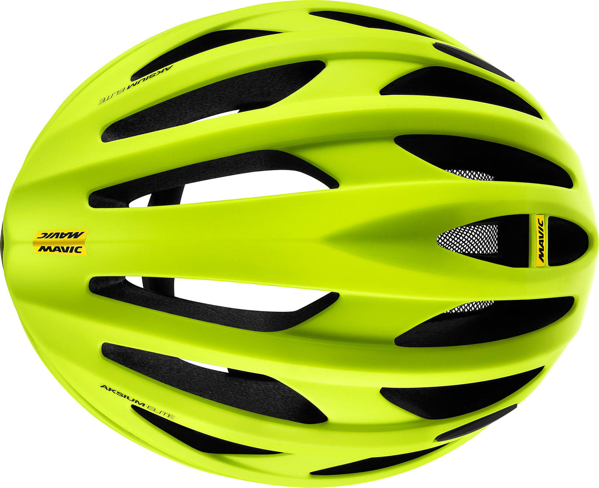 Mavic race helm aksium elite helmet aksium elite l saf.yel. black metal