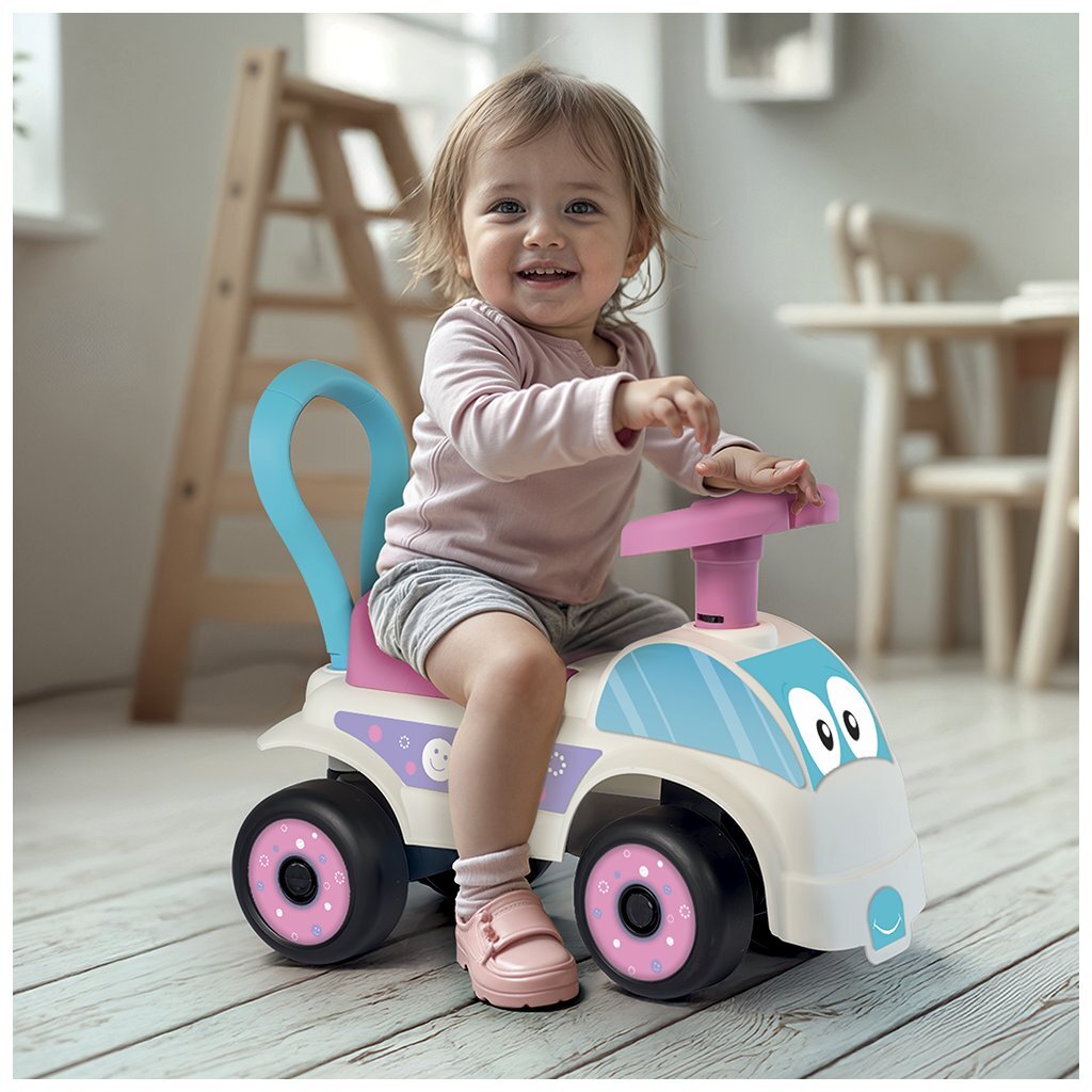 Dolu Walking Car Pink White