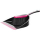 Sorbo Kehrmaschinen-Set groß schwarz rosa