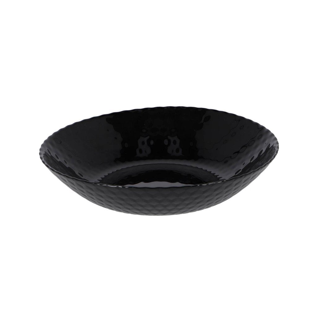 Tiefe Platte D20 cm Pampille Schwarz
