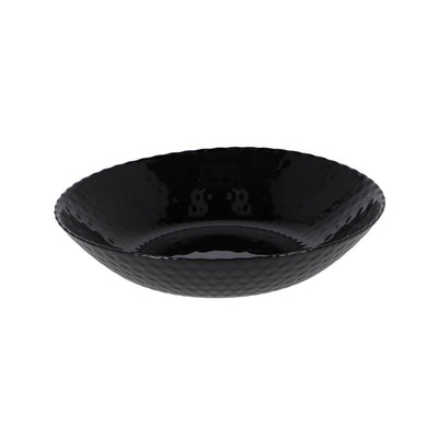 Tiefe Platte D20 cm Pampille Schwarz