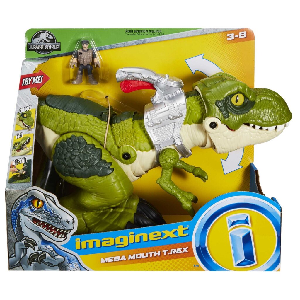 Fisher Preis Imaginext Jurassic World Megamouth T-Rex