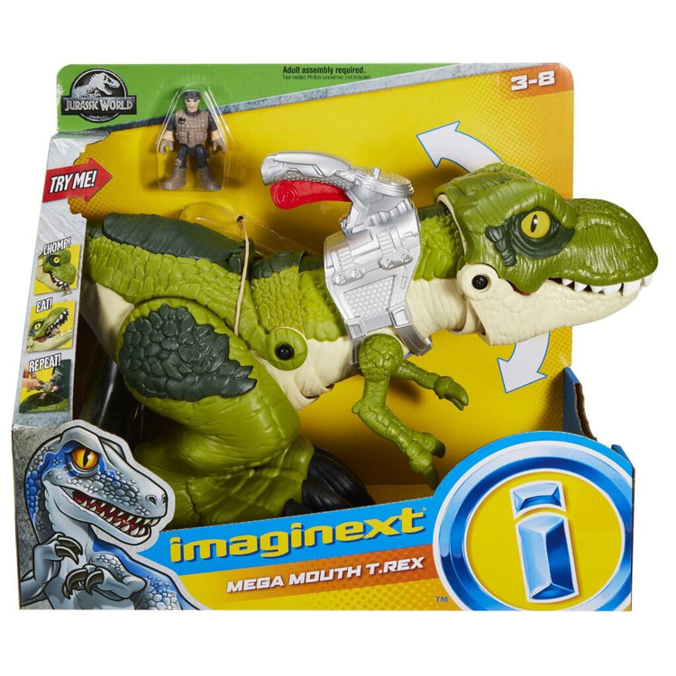 Fisher Preis Imaginext Jurassic World Megamouth T-Rex