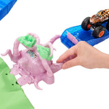 Heiße Räder Monster Trucks T-Rex Volcano Arena - afbeelding 5