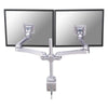Neomounts Neomounts FPMA-D930d Dual LCD LED TFT Officeun, 2x 10-30, 15 kg, 0-50 cm, 75x75, 100x