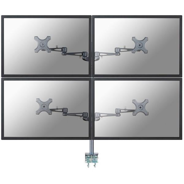 Neomounts Neomounts FPMA-D935D4 LCD Office Teun, 10-27, 24 kg, 75x75 100x100 mm, 12 cm, Silber