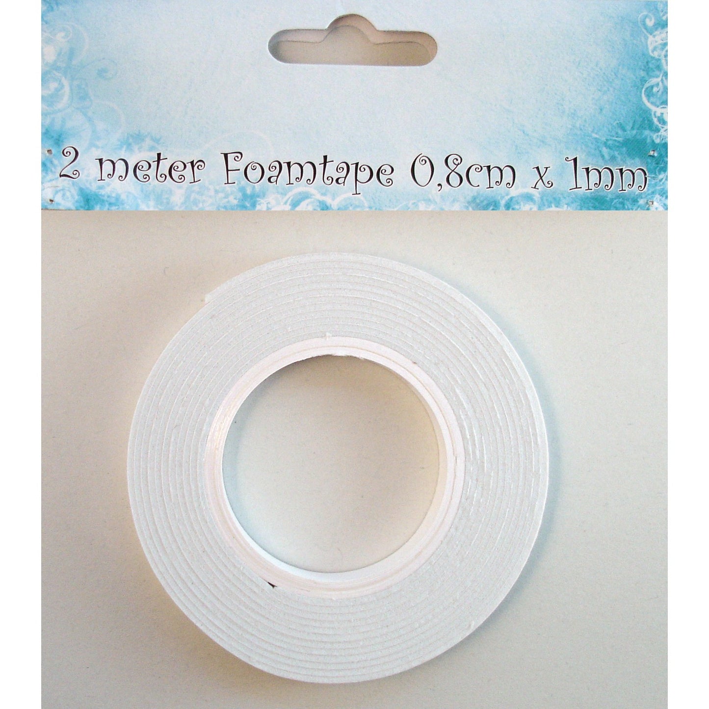 Nellies Wahl: • Schaumstoffband 1 mm x 2 m