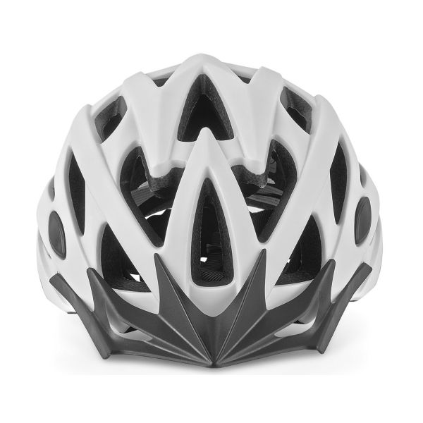 Polisport-Zweig-Fahrradhelm M 55-58 cm weißer Mattkohlenstoff