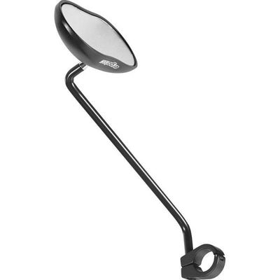 Ergotec Mirror M-88L langer Arm 111 x 52 mm Aluminium schwarz sandgestrahlt
