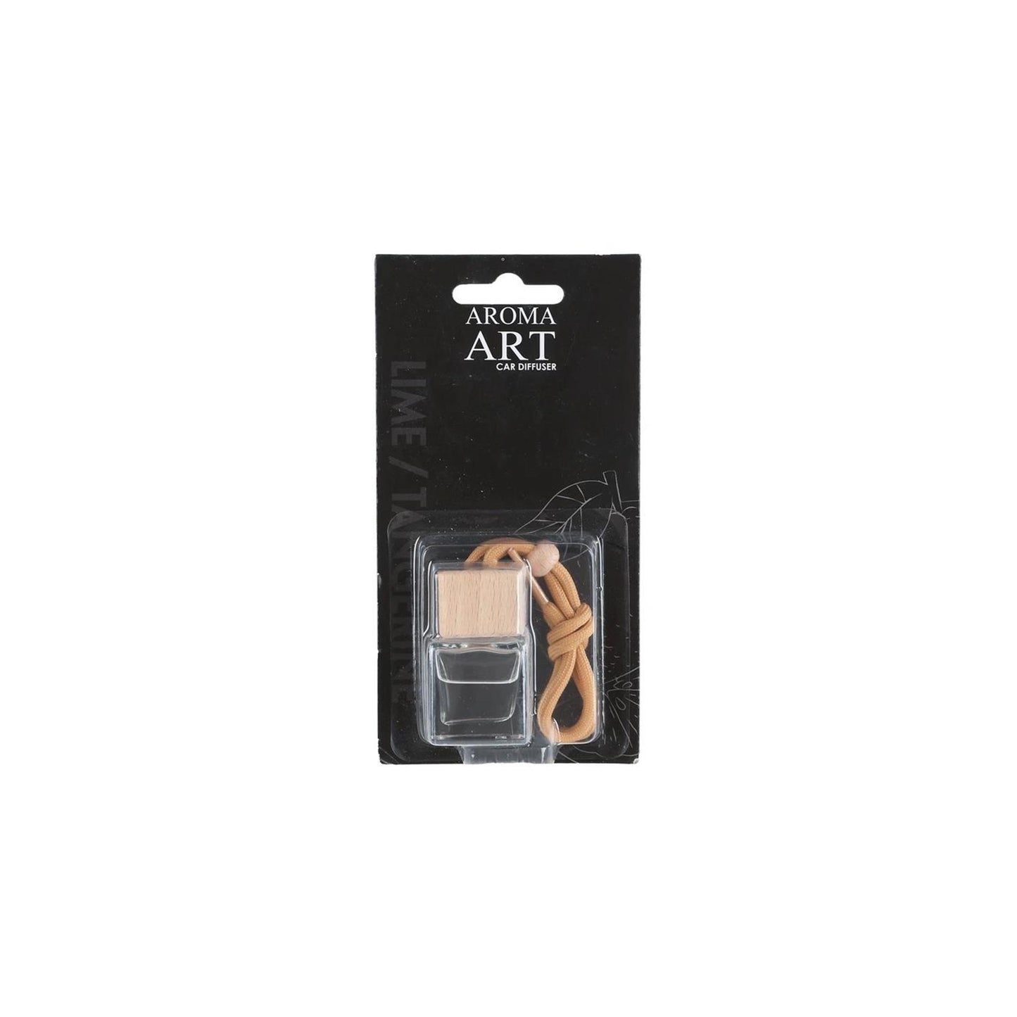 Duftset Aroma Art Auto Anhänger Glas Holz