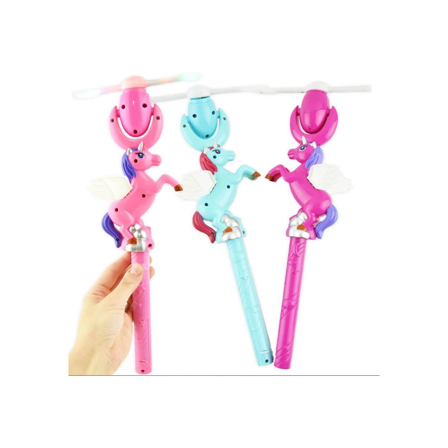 Leuchtspinner Einhorn 50cm