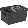 Sunware Sigma Home Aufbewahrungsbox 13l Anthrazit