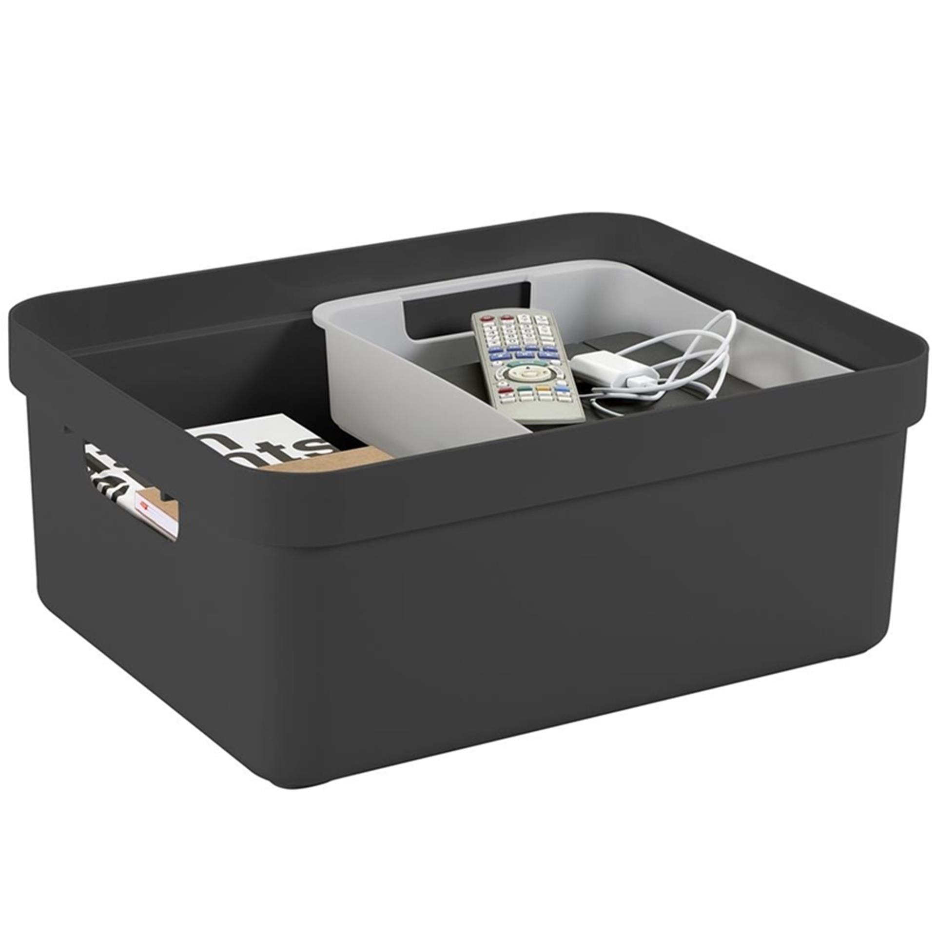Sunware Sigma Home Aufbewahrungsbox 24l Anthrazit